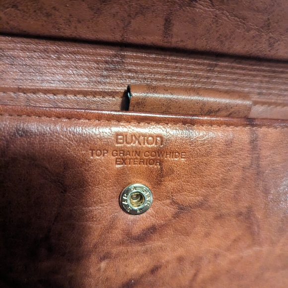 Buxton Heiress Organizer Clutch, Cognac - Picture 6 of 6